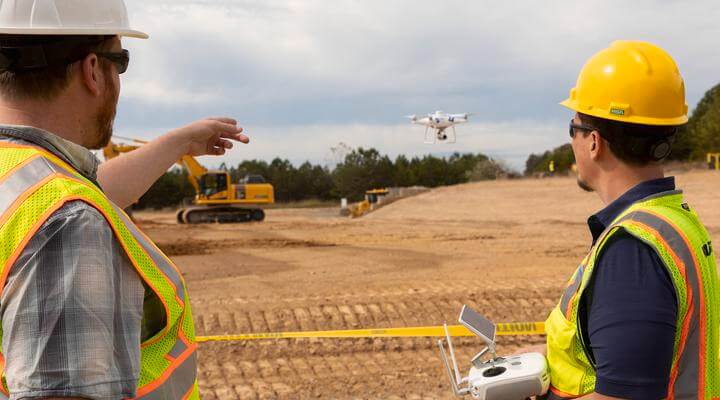 Drone untuk Audit dan Inspeksi Tambang